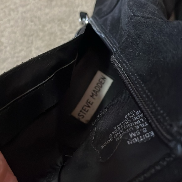 Steve Madden rose suede heeled bootie - Picture 4 of 5